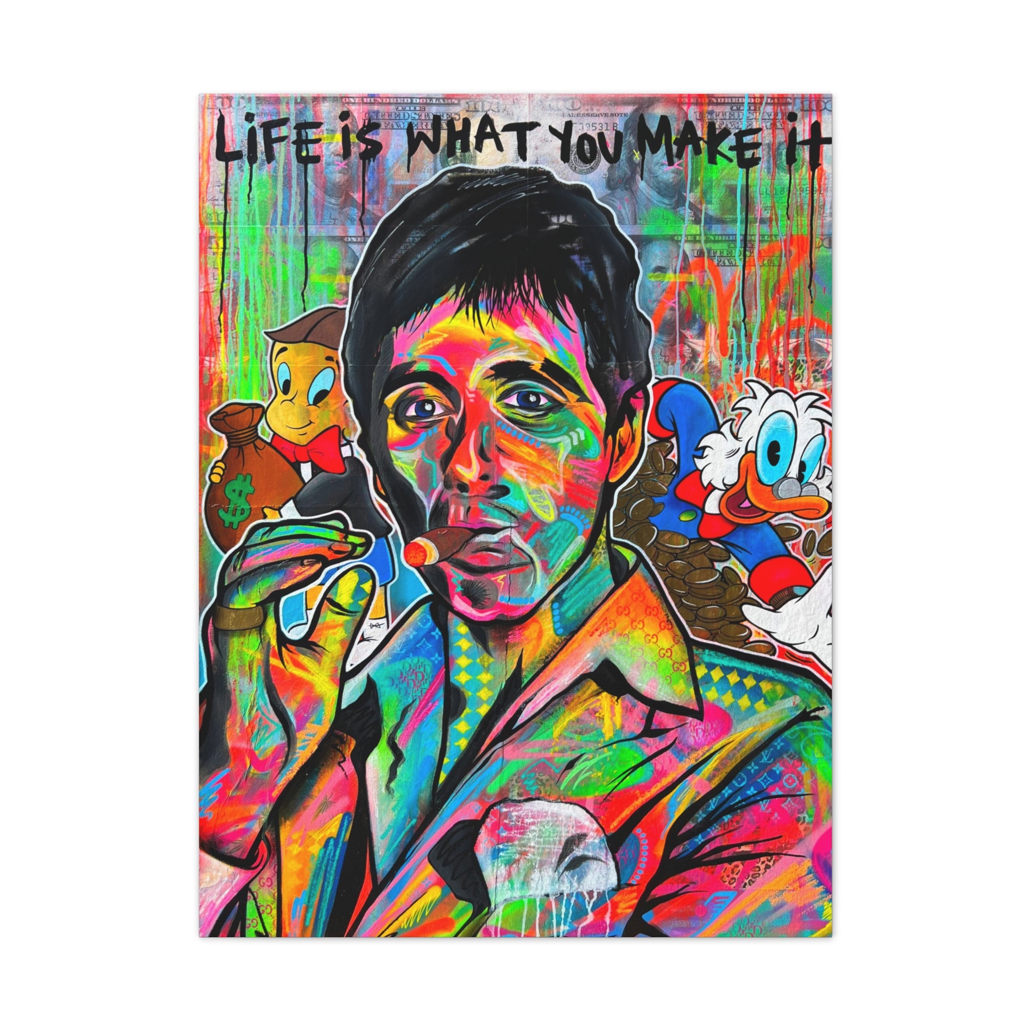 “Life is What You Make It” | Canvas Print