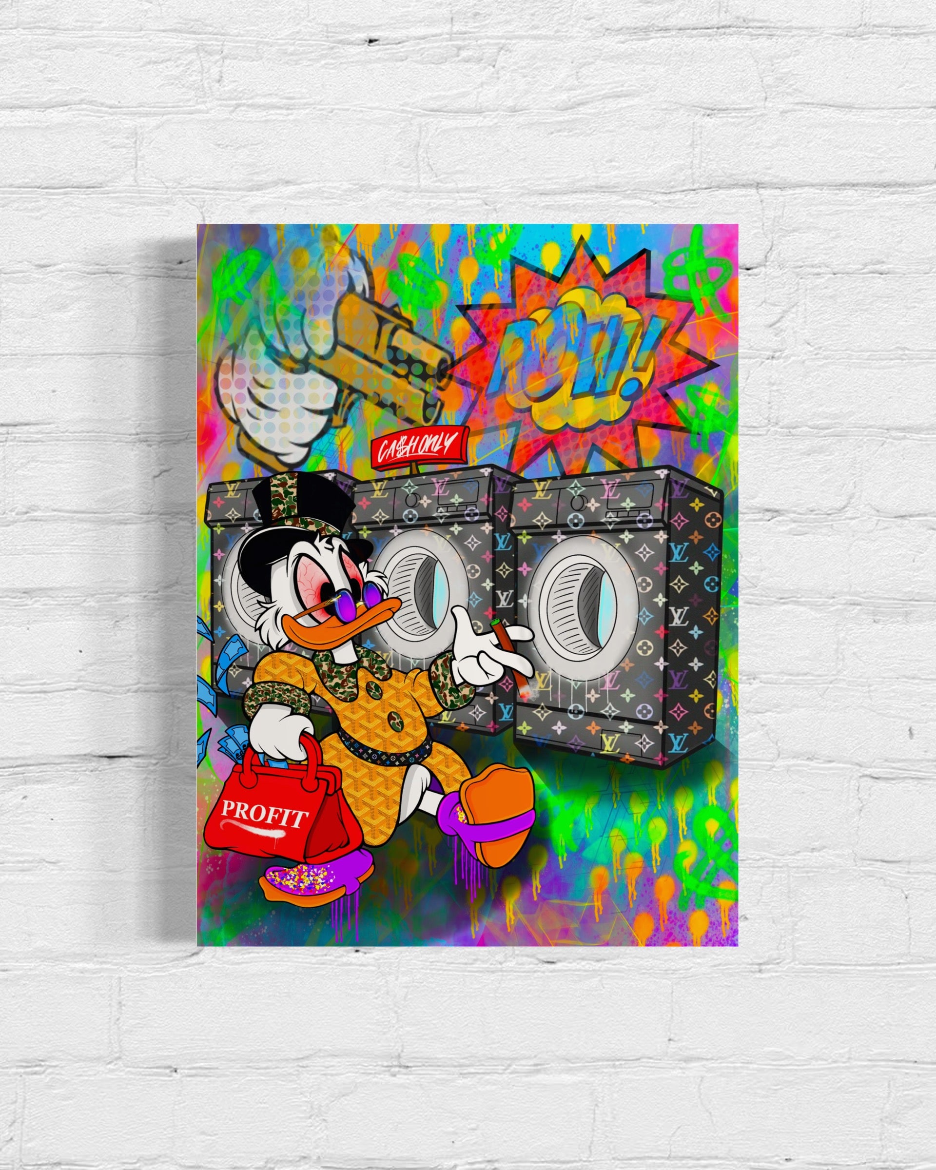 “Dirty Money “ | Canvas Print