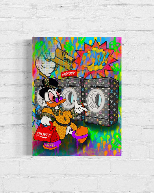 “Dirty Money “ | Canvas Print