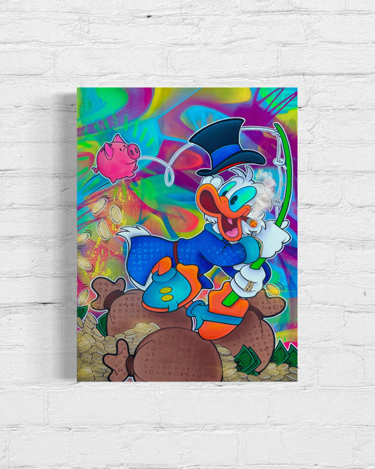 “ The Dank Bank” l Canvas Print