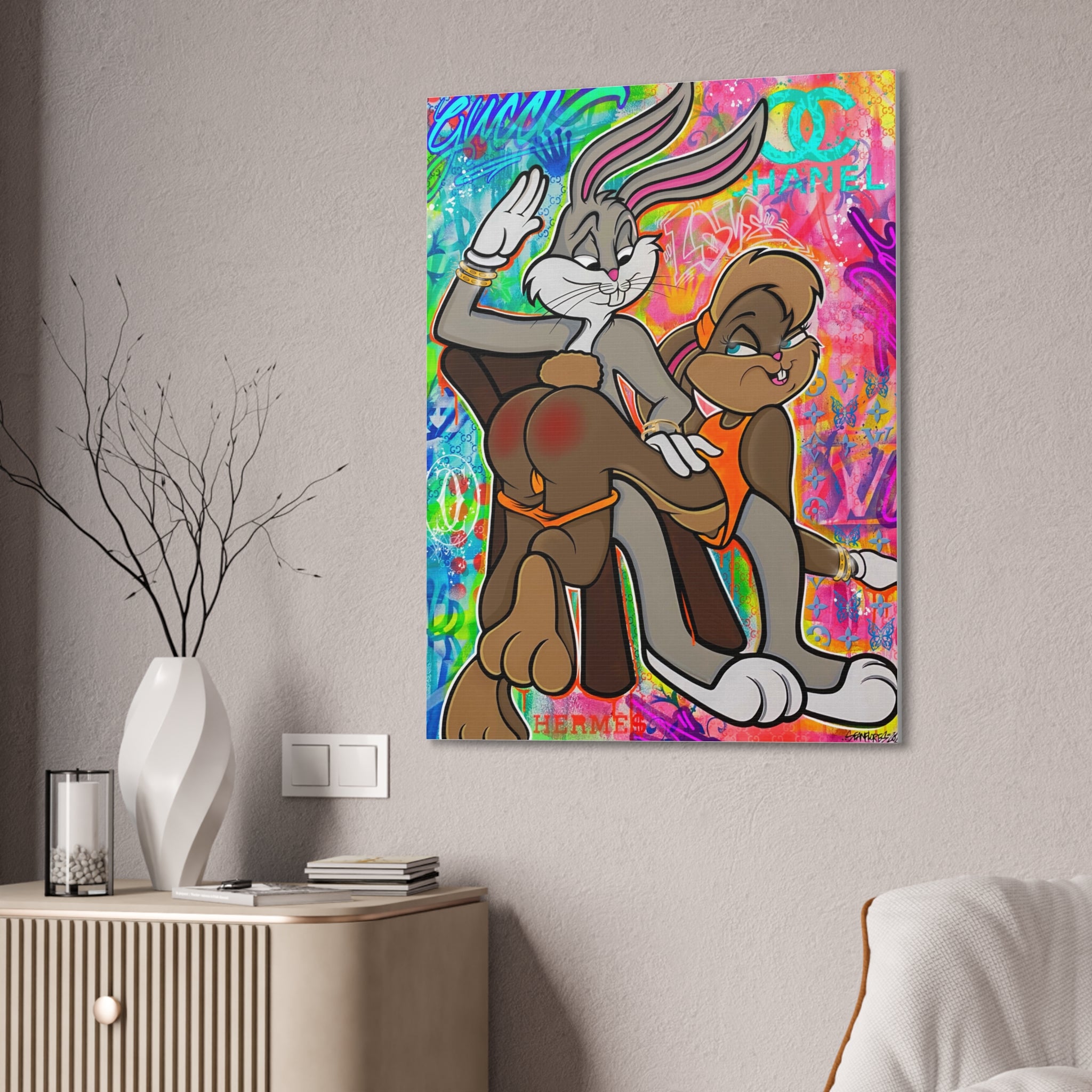 “Naughty Bugz” | Canvas Print