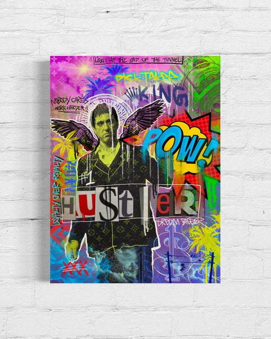 “ Hustler Of The Year” l Canvas Print