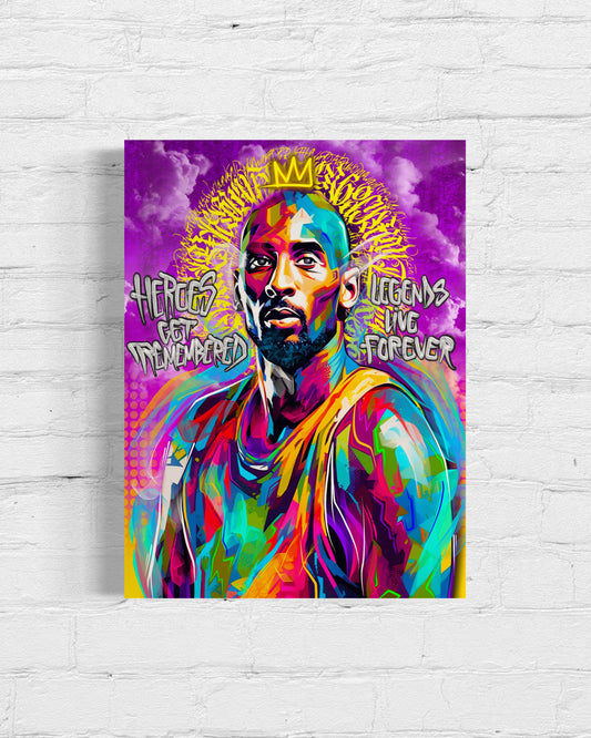 “Legends live” I Canvas Print