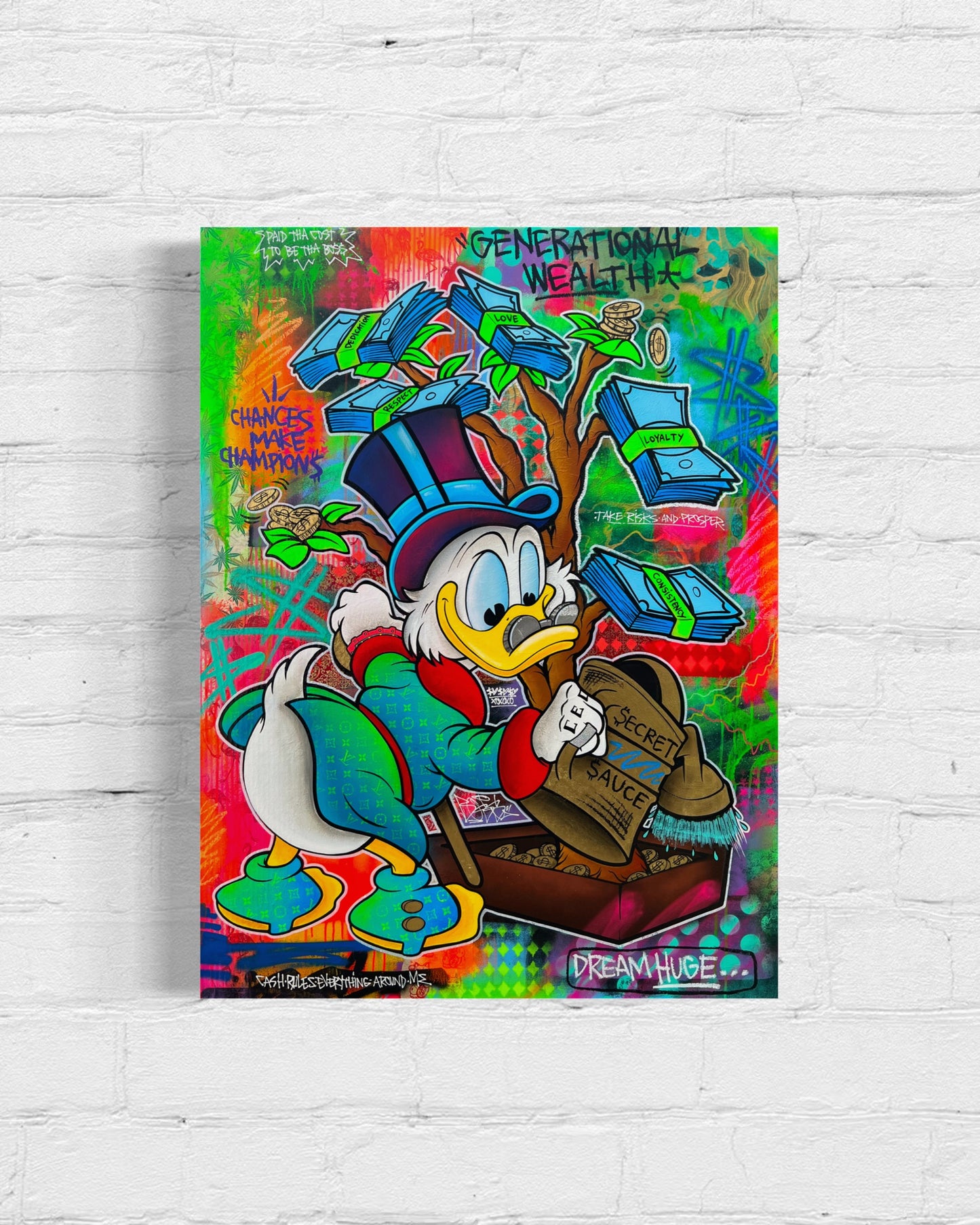 “Generational Wealth “ l Canvas Print