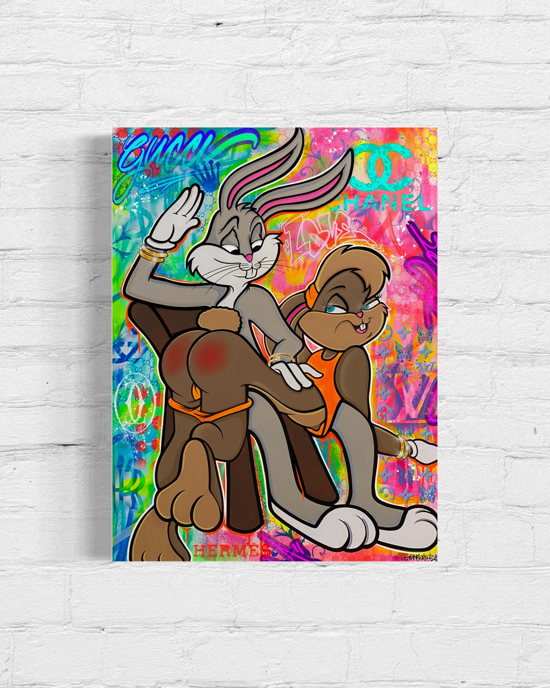 “Naughty Bugz” l Canvas Print