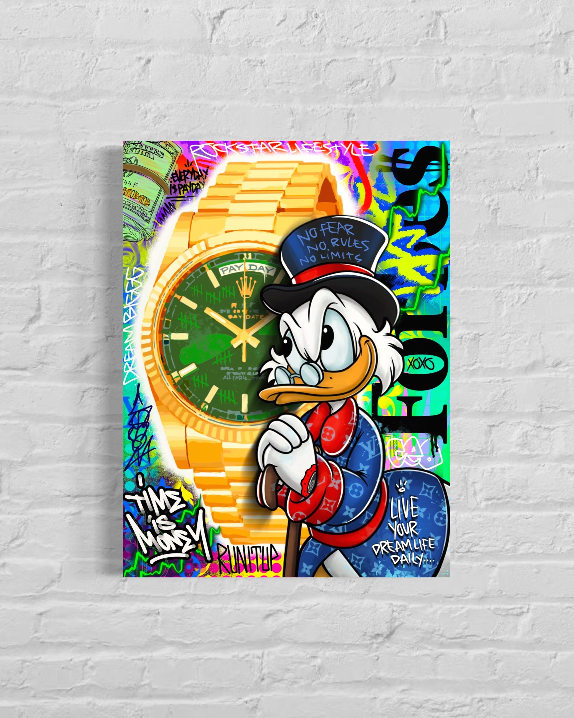 “Time is money” | Canvas Print
