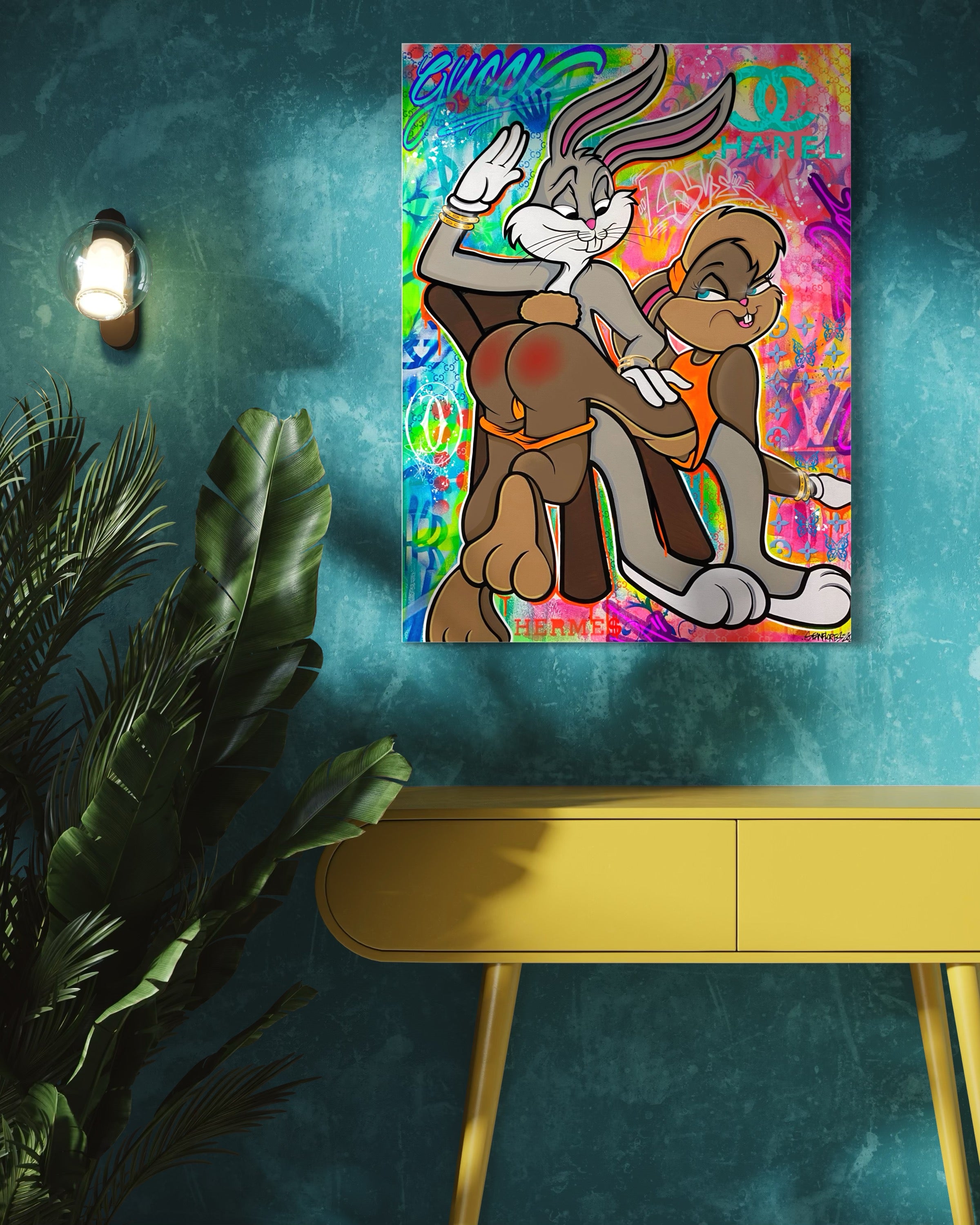 “Naughty Bugz” l Canvas Print