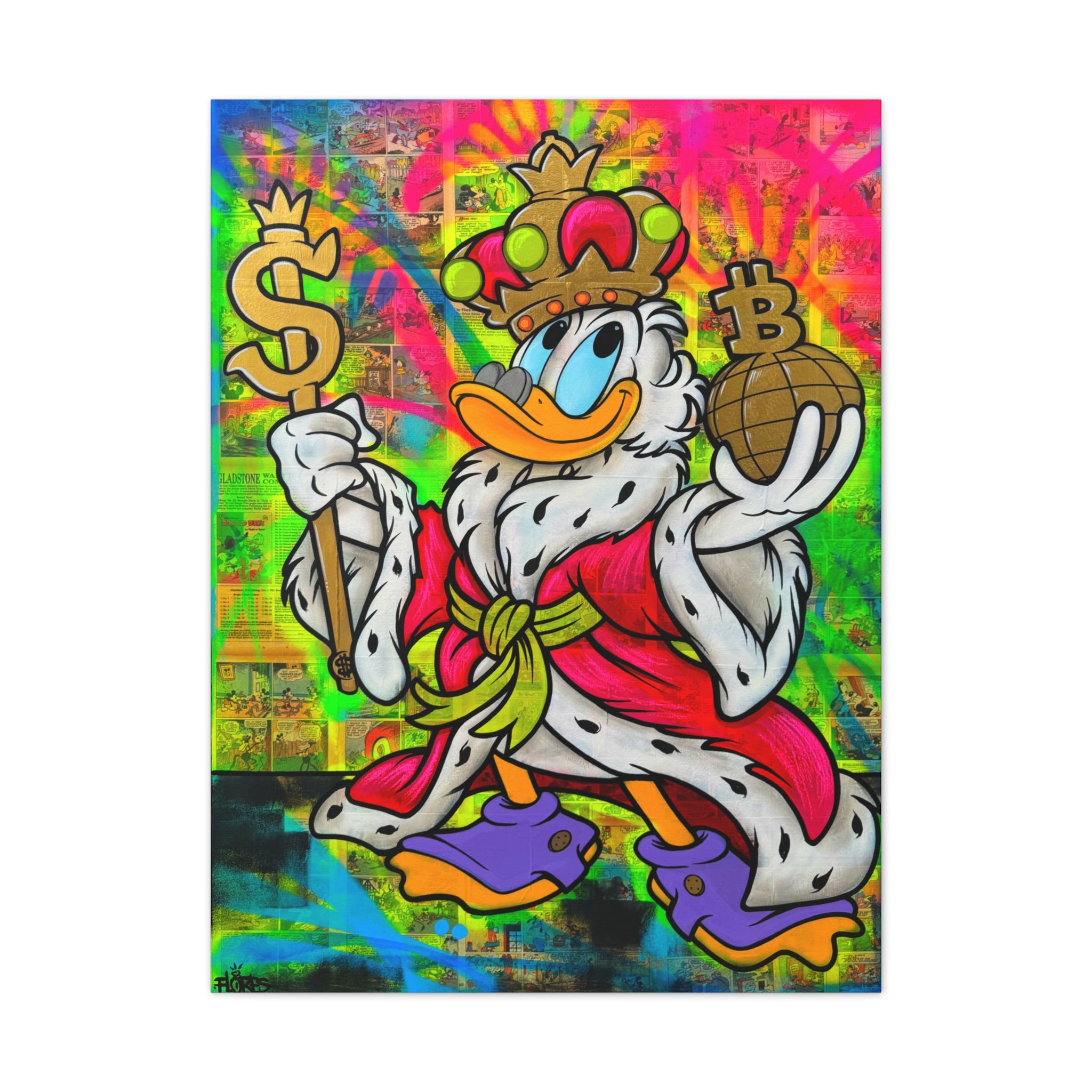 “Crypto Kings” | Canvas Print