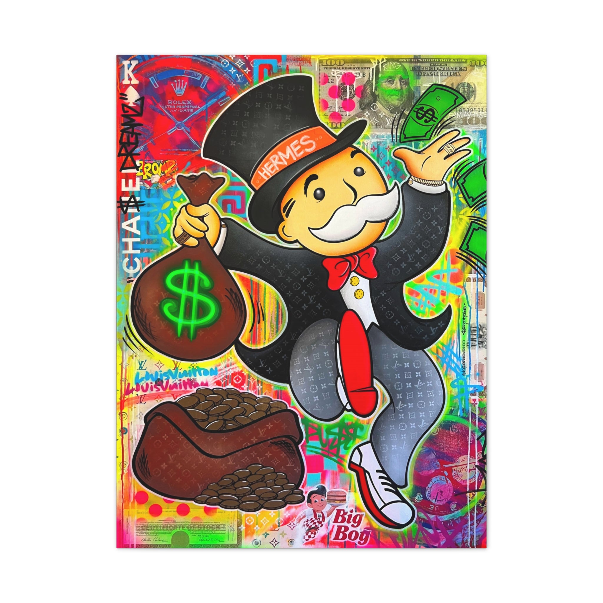 “Old Money” | Canvas Print