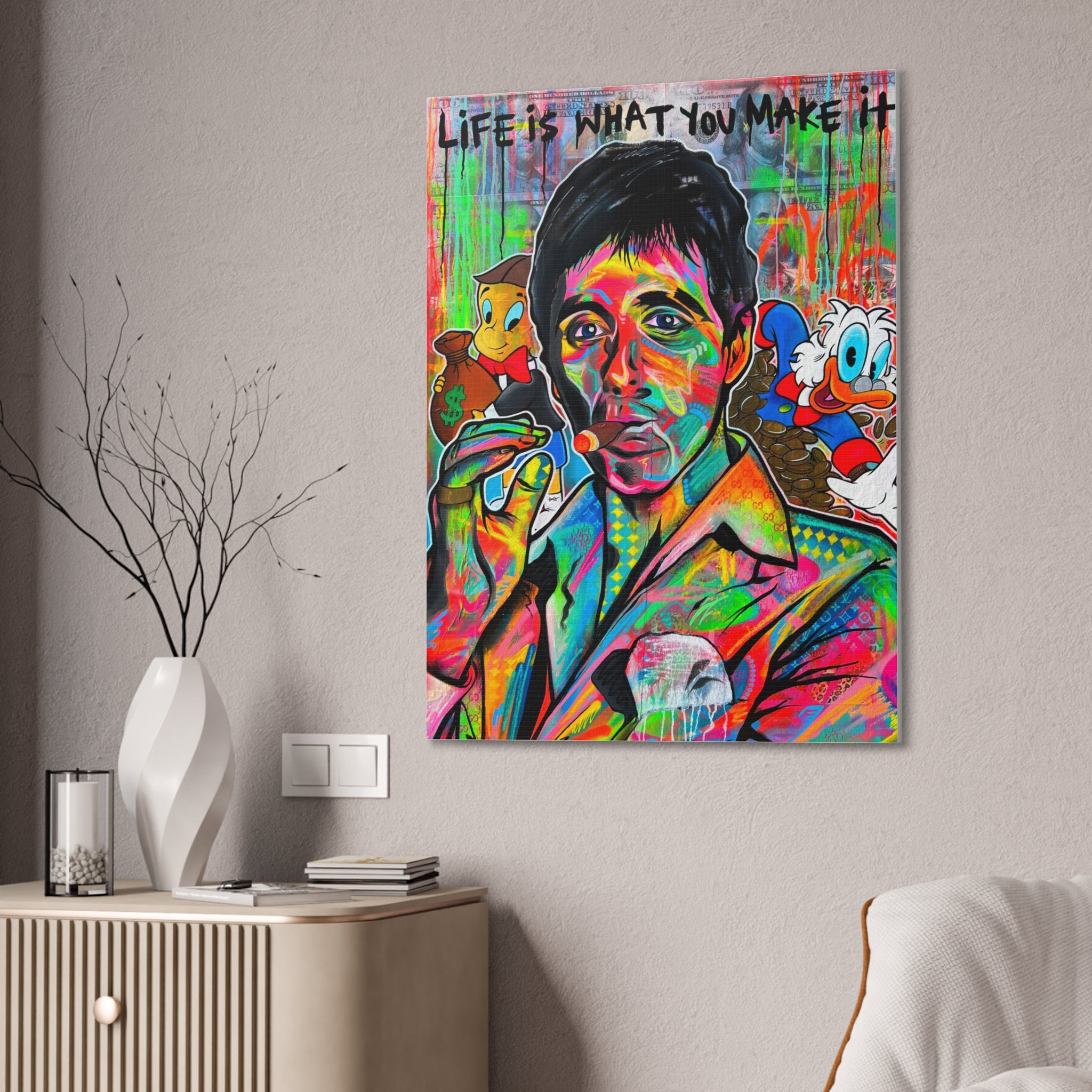 “Life is What You Make It” | Canvas Print