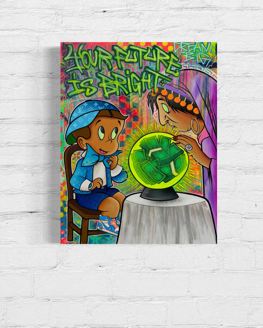 “Bright Future” l Canvas Print