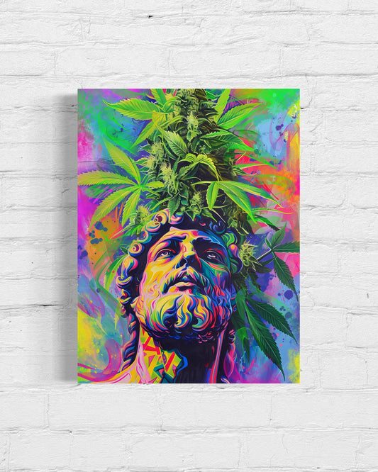 “ Zeus Of Za” l Canvas Print