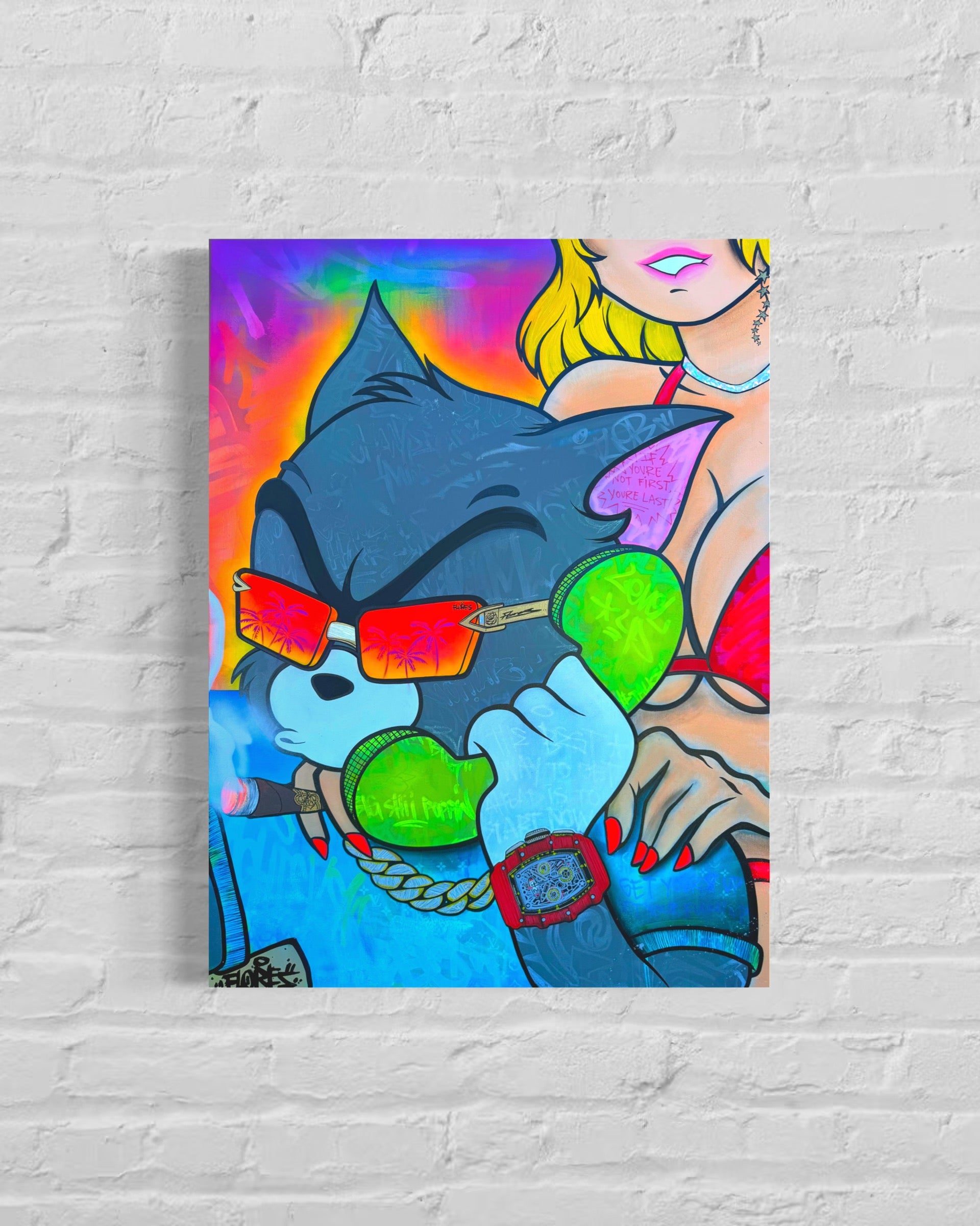 “ Boss moves “| Canvas print