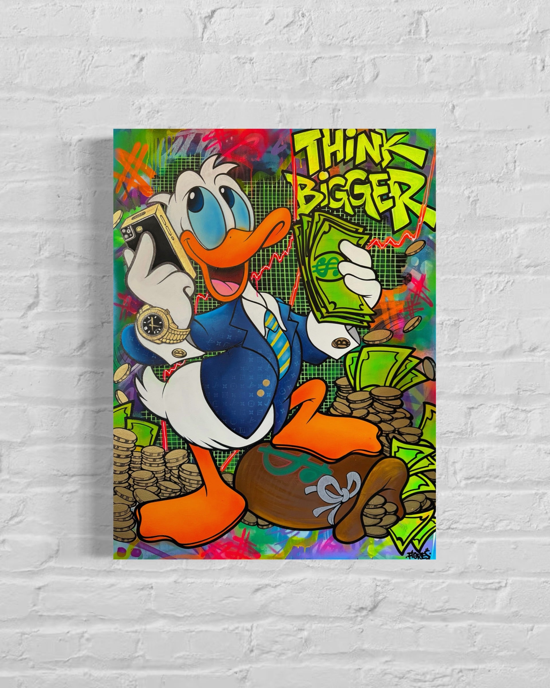 “ Think Bigger” |  Canvas Print