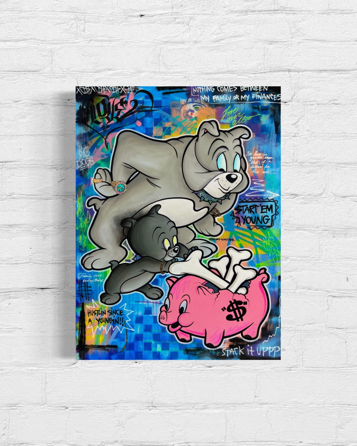 “Mud 2 Millions ” l Canvas Print