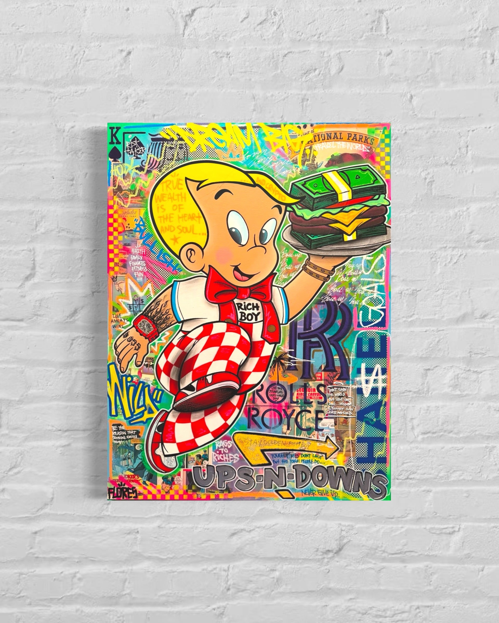 “Rich Boy “| Canvas Print