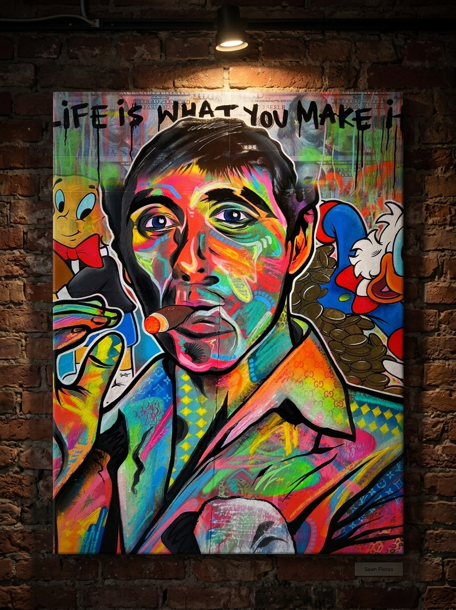 Life Is What You Make It - brick